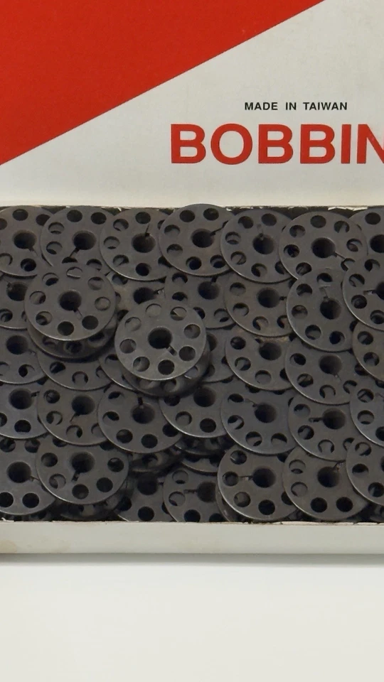 100 Class M Bobbins – Running 18034B Taiwan- for Consew 206RB Sewing Machines - Image 2 of 4