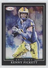 2022 SAGE Low Series Artistry Black Kenny Pickett #ART-KP 7iu