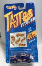 Hot Wheels Mattel 1992 Tattoo Machine Hot Wheels 3494 New Sealed