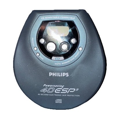 Philips Powersaving 40ESP3 Personal CD Player 40 ESP W/Headphones AZ9141