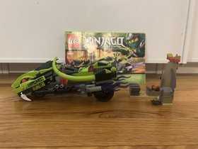 Lego Ninjago 9447 Lasha&rsquo;s Bite Cycle, Pre-Owned With Booklet