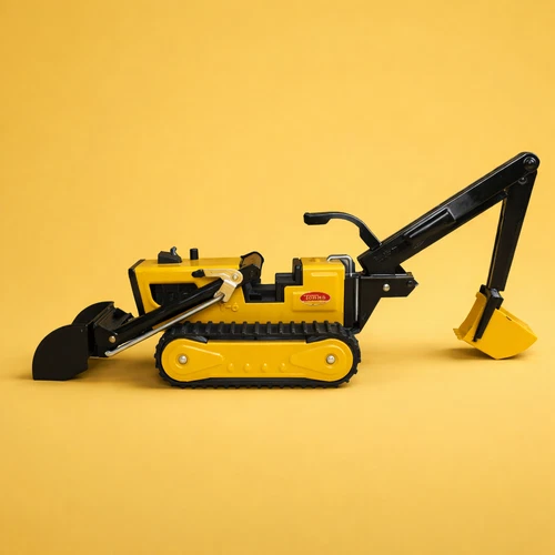 1970’s Tonka T-6 Trencher Backhoe Front Loader Bulldozer Excavator