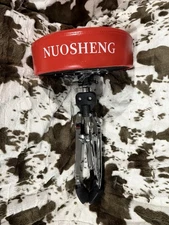 Red drum throne double braced stool