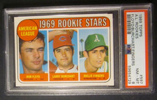 1969 Topps PSA 8 #597  AL Rookies  Rollie Fingers