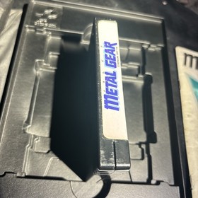 METAL GEAR Japan Mega Rom MSX2 MSX 1987 NTSC-J Konami Action Authentic RC750