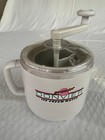 DONVIER PREMIER ICE CREAM MAKER White 1 Pint Hand Powered