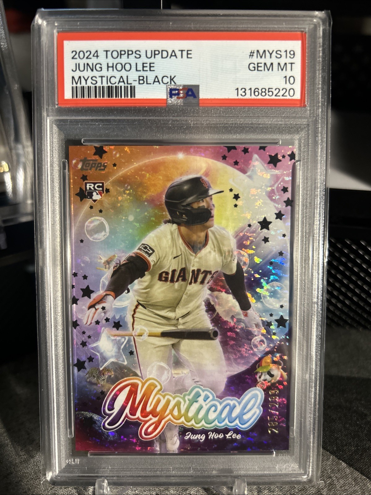 2024 Topps Update Series - Mystical Jung-Hoo Lee #MYS-19 Black /299 (RC)