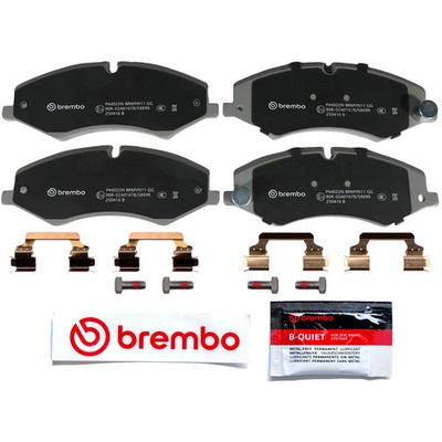 Brembo P44022N Front Ceramic Brake Pads Kit for 2011-17 Range Rover / 10-16 LR4
