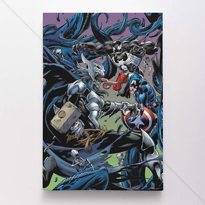 Venom Venomized Poster Canvas Vol 1 #3 Marvel Comic Book Cover Art Print