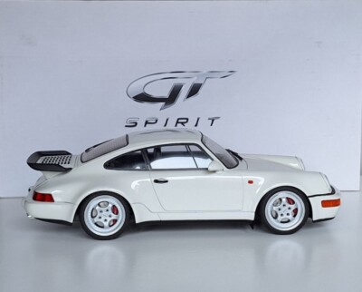 Porsche 911 (964) Turbo 3.6 1993 White 1/18 GT Spirit ZM070 1 of