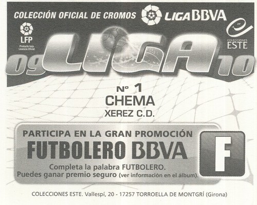 ELIGIR TO CHOOSE YOURS STICKERS PANINI ESTE LIGA 2010 : OSASUNA to MERCADO - Imagen 153 de 203