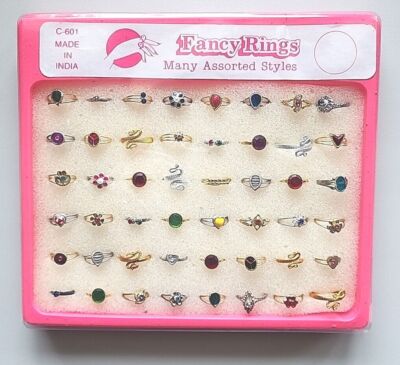 Vending Machine For Rings Vintage 48 Fancy Rings Pink Display Gumball Vending Machine Display | eBay