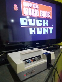 Vintage Nintendo NES Action Set Retro Video Game System PAL 8bit Console ITA