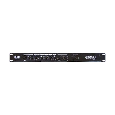Rolls RM69 MixMate 3 Mic/Source Mixer , Black
