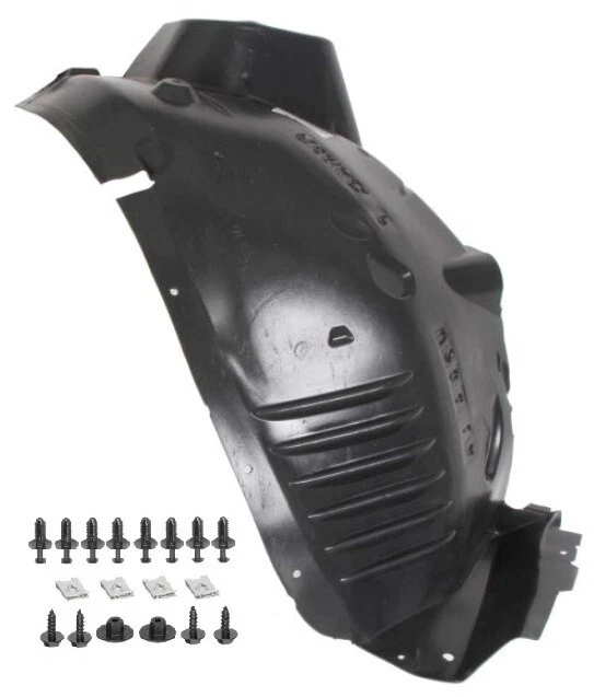 PARE-BOUE DE PASSAGE DE ROUE AVANT DROITE + CLIPS MERCEDES C S204 W204 01.07- - Photo 1/1