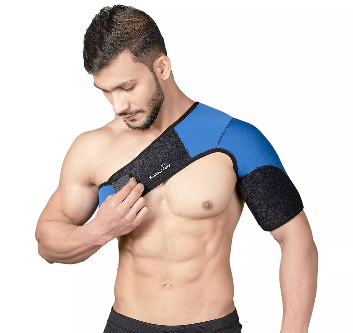 Shoulder pain relief outlet belt