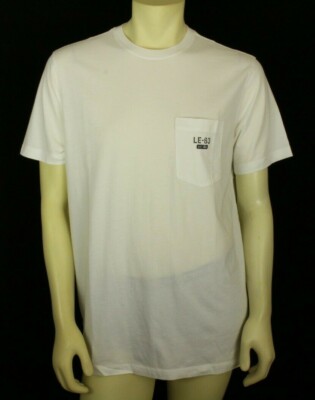 White Crew Neck T Shirt Size 