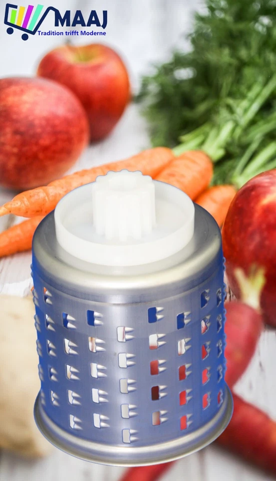 GEMÜSESCHNEIDER RAFFELVORSATZ VEGETABLE SLICER DRUM MESSERSCHMIDT ZYLISS JUPITER - Bild 2 von 4