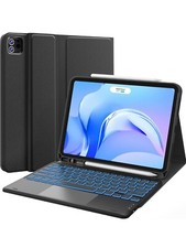 Chesona Black iPad Pro 11 Case Rechargeable Bluetooth Wireless Keyboard NEW
