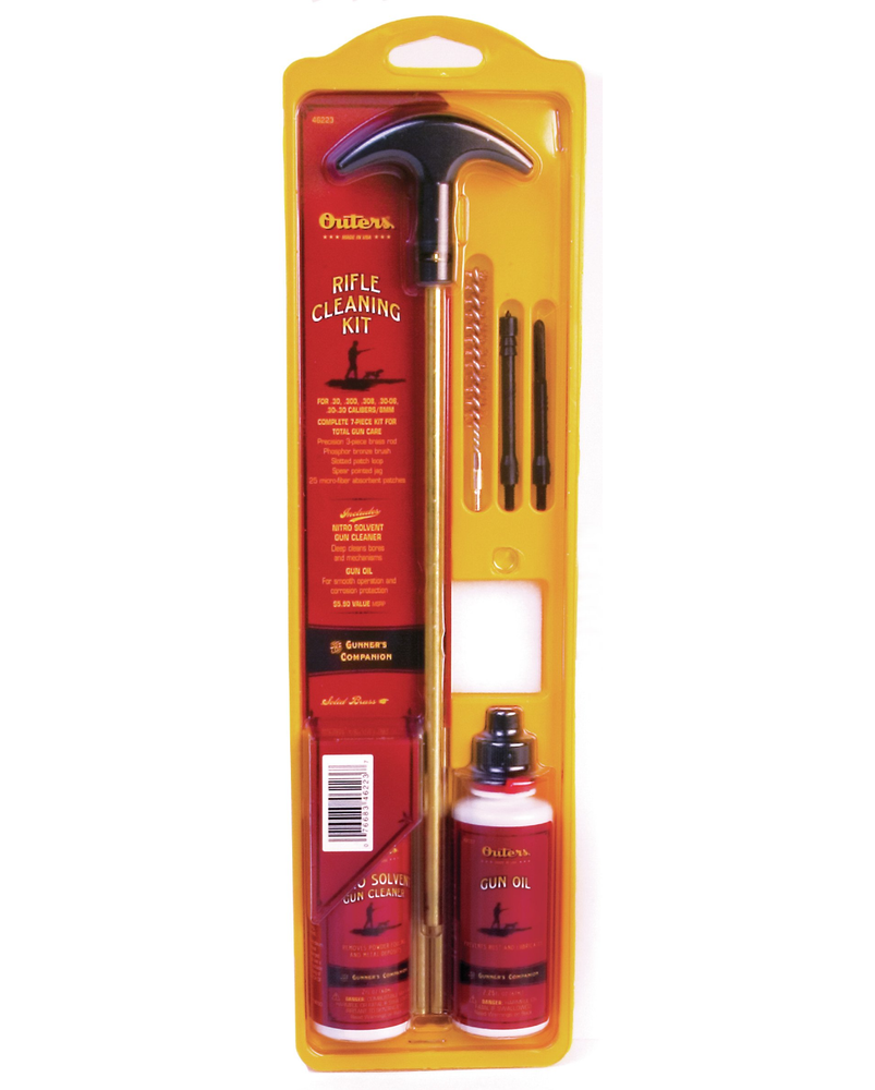 Outers Rifle Cleaning Kit for .30/.300/.30-06/.30-.30 Calibers - 46223 Outers Rifle Cleaning Kit for .30/.300/.30-06/.30-.30 Calibers - 46223