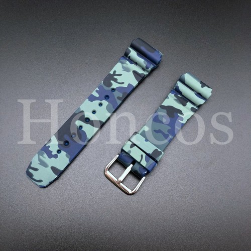 Fits for Seiko Diver Watch Band Strap SKX007 SKX009 22mm Color Rubber Camouflage - 第 44/61 張圖片