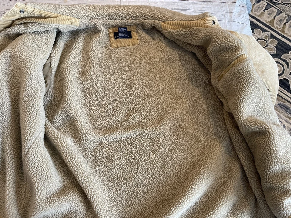 Chaqueta de Pana Bailey’s Point Tostada Talla XXL Forrada Sherpa A Presión Como Está Foto 4 de 4