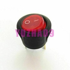 1PCS new For TAIHENG TH1 T85 Red Lamp Rocker Switch 15A 125/250VAC 3 Pin