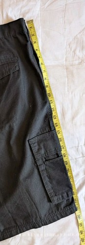 LRG Chinese Dragon Embroidered Mens Cargo Shorts - Black - 42 - Y2K - LR Geans - Picture 17 of 18