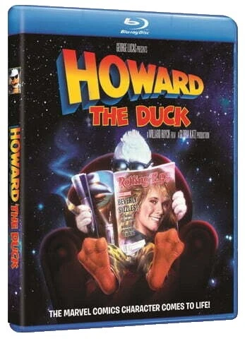 Howard el Pato comedia DVD y Blu-ray
