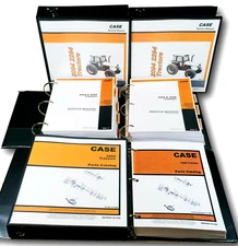 JI Case IH 2294 Tractor Service Manual Parts Catalog Repair Shop Book Set