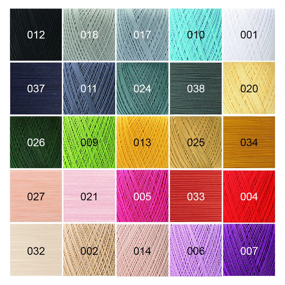 Rico Essentials Yarn Wool 100% Cotton 3 Ply Baby Mercerized Knitting Crochet 50g - Image 2 of 3