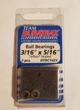 Duratrax Ball Bearings Teflon Sealed 3/16x5/16 Vintage Rc Racing DTXC1421