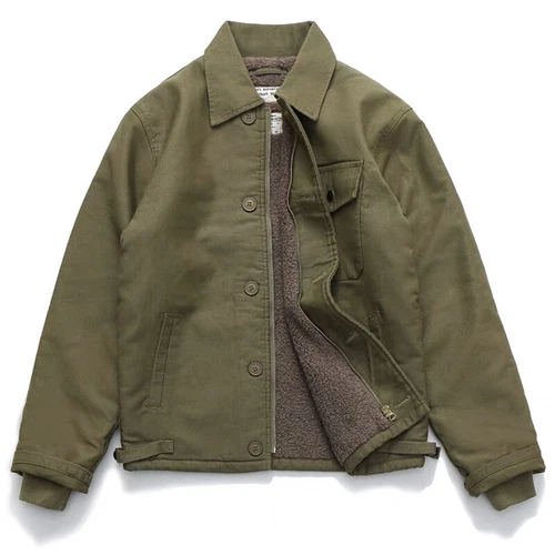 US Jacket Men Winter Thicken Warm Fleece Coat Outdoor - Bild 7 von 26