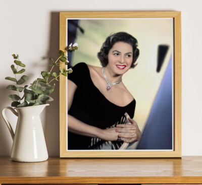 Ingrid Bergman : 10''x8'' Professional Photo
