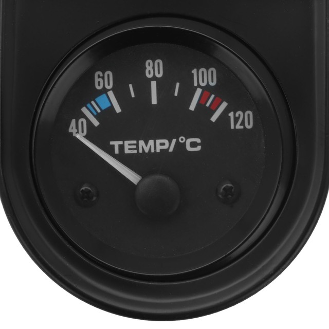 2" 52mm Universal Digital LED Car Water Temp Temperature Gauge Meter 40