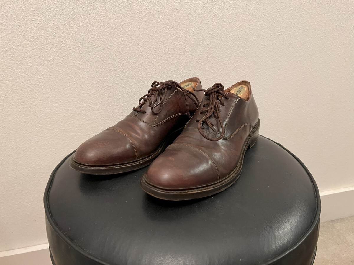 Antonio Maurizi Mens Shoes  Black Leather Made Italy Size 43 1/2 US Size 9.5/10 Antonio Maurizi Olimpiadi St.moritz Montana Depositato  main image 3