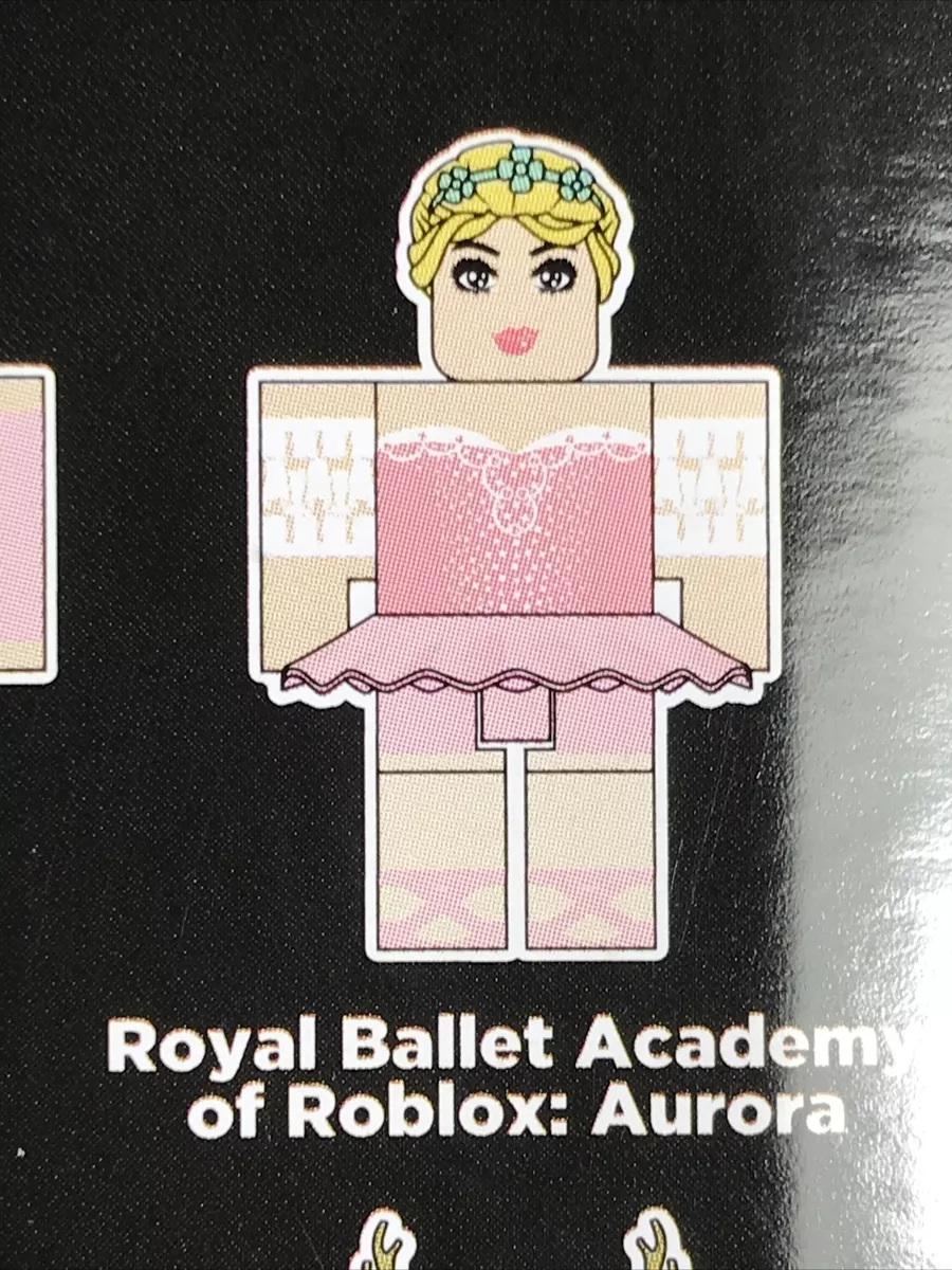 Roblox Series 7 Yellow Celebrity Royal Ballet Academy Aurora Figure & Code