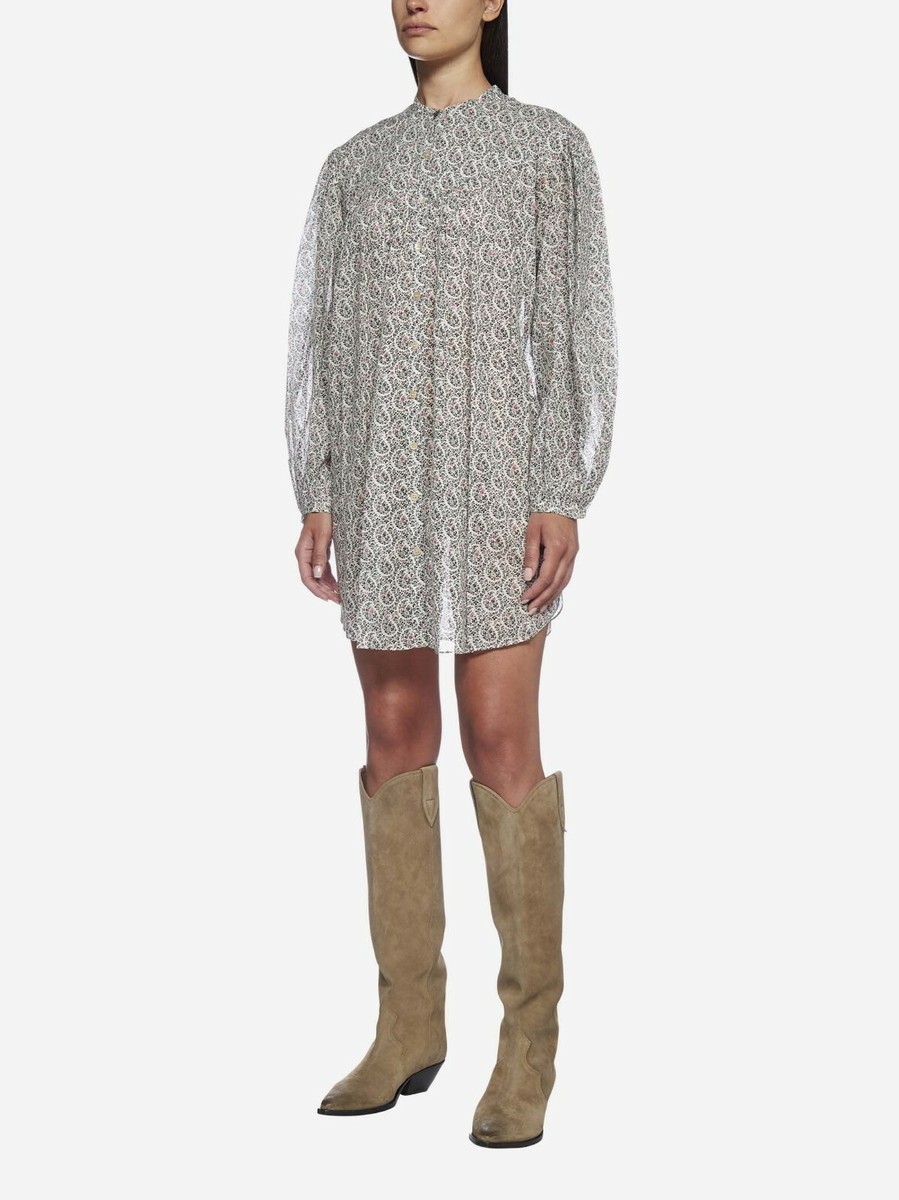 Isabel Marant etoile インド綿フラワー柄チュニック 2 Isabel Marant etoile インド綿フラワー柄チュニック 2 Salika
