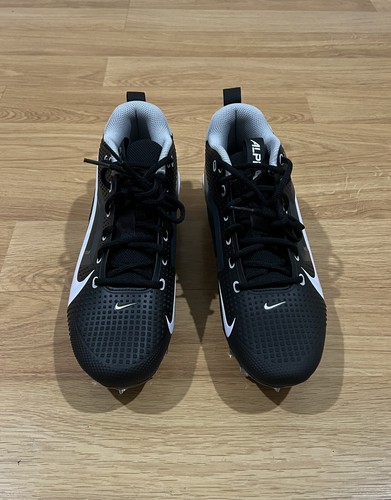 Nike Alpha Menace 4 Varsity Fußballschuhe schwarz weiß FN0027-001 Herren Größe 9 - Bild 4 von 12