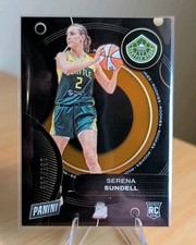 Serena Sundell RC 2025 Panini WNBA Player of the Day #RC15 Orange /199