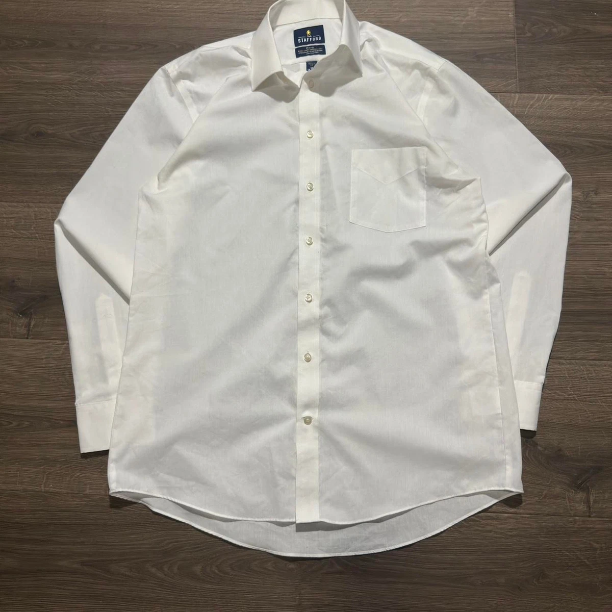 stafford white dress shirt Stafford | Shirts | Stafford White Dress Shirt