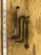4 Pieces Vintage Offset Flat Screwdrivers 1 Stanley 3 Unmarked