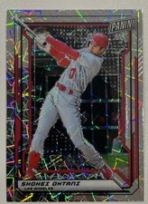 Shohei Ohtani LAZER PRIZM CARD SP /99 REFRACTOR  2019 National VIP SHOHEI OHTANI