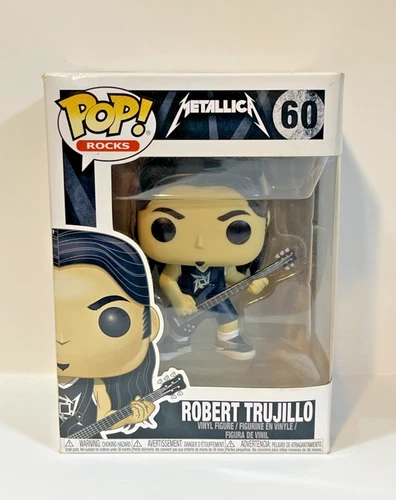 Metallica Robert Trujillo Funko Rocks Pop #60 Vaulted