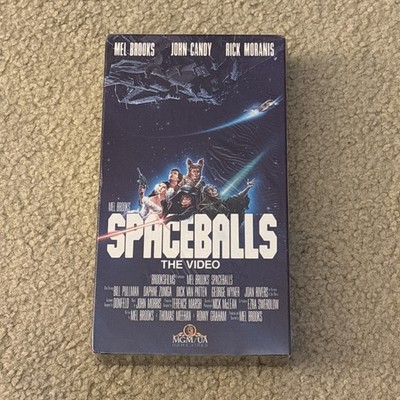 Spaceballs Vhs New Sealed First Release with Silver Sticker On Bottom
