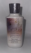 Bath and Body Works Discontinued SNOWFLAKES CASHMERE Body Lotion 8 fl oz-NEW