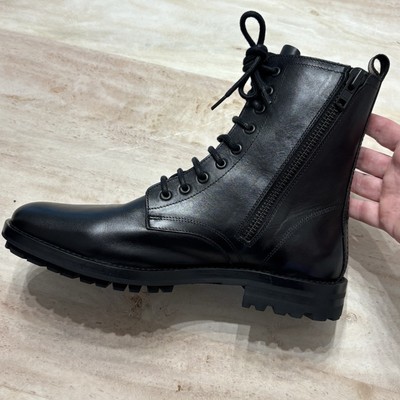 THE KOOPLES $425 Black Leather Carry-over Boots, Size EU 43/US 10 The Kooples Boots for Men on Sale up to 90% Off: Poshmark main image 4