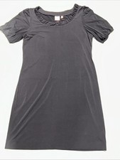 Oscar de La Renta Women’s Dress Size 16 Black Short Sleeve Knee Length