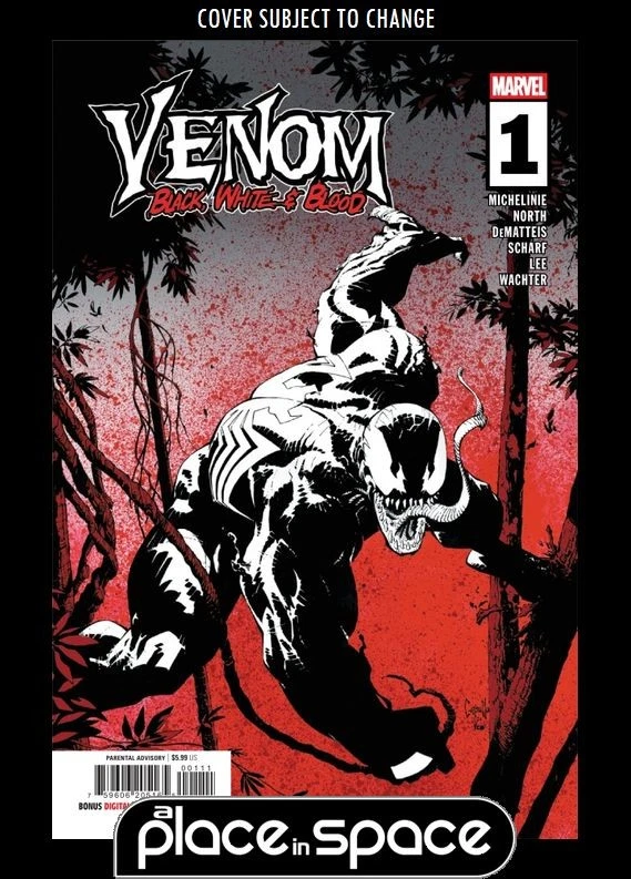 VENOM: BLACK, WHITE & BLOOD #1A (WK34)