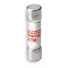 Mersen Atm10 Midget Fuse, Fast-Acting, 10A, 600V Ac, Non-Indicating, 100Ka At